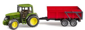 BRU2057 - JOHN DEERE 6920 met aanhanger