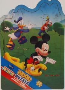 CARG36668-1 - Puzzel 12 stukjes MICKEY en zijn vrienden