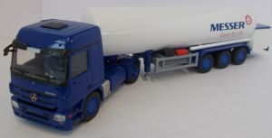 CON72164 - MERCEDES BENZ Actros 4x2 en MESSER gastankoplegger