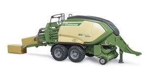 BRU2033 - Krone Big Pack 1290 HDP VC met 2 rechthoekige strobalen