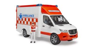 BRU2676 - Mercedes Benz Sprinter Ambulance met chauffeur