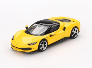 BBRFER64005 - FERRARI 296 GTB 2004, Giallo Modena geel