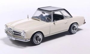 IXOCLC617N.22 - MERCEDES-BENZ 230SL HardTop 1964 Metallic beige en zwart