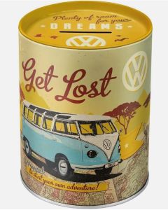 CRMB31503 - Retro spaarpot VOLKSWAGEN - Let's Get Lost