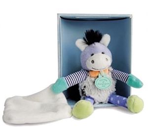 DC2890 - Doudou Ezel choupidoudou - Blauw