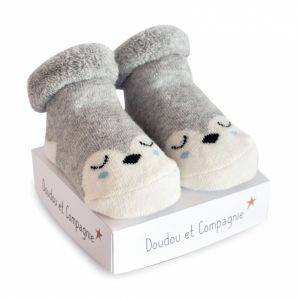 DC3706-04 - Babysok voor baby's - Grijs