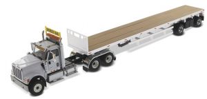 DCM71041 - INTERNATIONAL HX520 6x4 met 2-assige dieplader