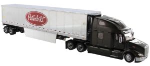 DCM71071 - PETERBILT 579 Zwart met aanhanger