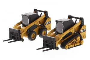 DCM85609 - CATERPILLAR 272D2 + 297D2 minilader met toebehoren