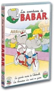 DVDDV1575 - DVD The Adventures of Babar n°28 2 afleveringen The Great Race of Celestville / The rhinos go to war