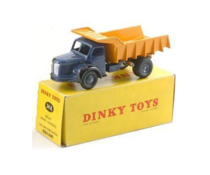 DIN34A - BERLIET 4x2 transporter Blauw en geel – ATLAS-editie