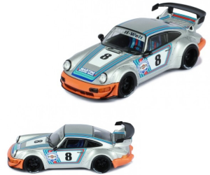 IXOMOC307 - PORSCHE 964 RWB grijs RAUH-WELT