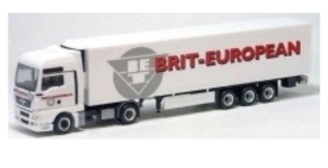HER280384 - MAN TGA met BRIT EUROPESE huifoplegger