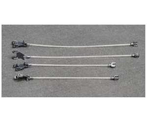YCC783C-4 - Arrow metalen kabels voor LG 1550 Zwart RAL9005