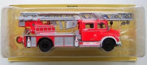 MAGFIRESP14 - MERCEDES L1519 DLK30 Oranje Brandweerauto