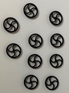 IP34 - 10 x kopschijven voor (18 mm) - miniatuur