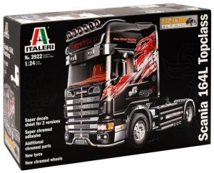 ITA3922 - SCANIA 164 L Top Class 480 v8 4x2 Show Truck model om in elkaar te zetten en te schilderen