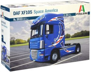 ITA3933 - DAF XF 105 Super America 4x2 model om te monteren en te schilderen