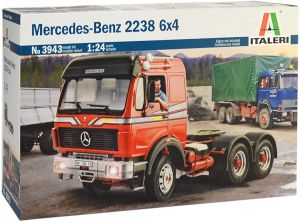 ITA3943 - MERCEDES BENZ 2238 6x4 model om te monteren en te schilderen