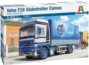 ITA3945 - VOLVO F16 Globetrotter Intercooler drager dekzeil 4x2 model om te monteren en te schilderen