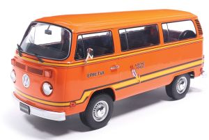 IXO-U18RDC004-B - VOLKSWAGEN Type 2-bus 1978 (oranje) – Elektrische bestelwagen