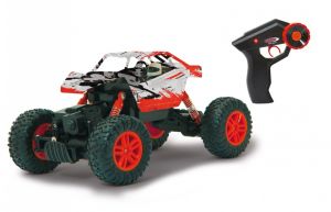 JAM410054 - Hillriser radiografisch bestuurbare crawler - rood; wit en zwart