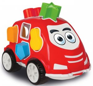 JAM460290 - Auto met rode vormen