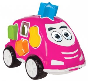JAM460292 - Auto met roze vormen