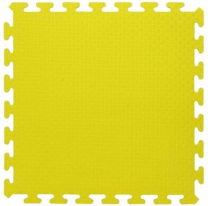 JAM460418 - 4 Gele puzzelmatten - 50 x 50 cm