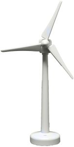 KID571897 - Windturbine Hoogte 29 cm - Geleverd met 2 batterijen