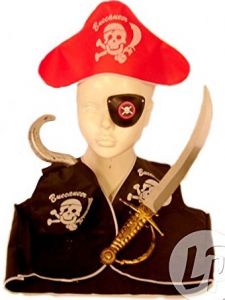 LPE50032 - Hoed en accessoires piratenkit