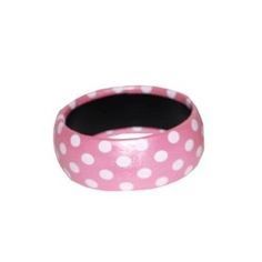 LPE53646 - Roze armband met witte stippen - Kinderen