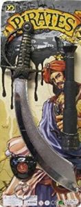 LPLI2298 - Piratenset met sabel; telescoop en accessoires