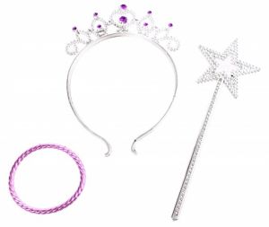 LPT12079 - Lot van 6 kronen; 6 armbanden en 6 eetstokjes