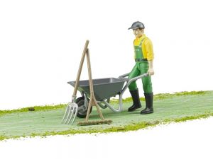 BRU62610 - Boerenbeeldje met toebehoren