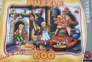 MAX6000102 - Puzzel 600 stukjes JACK en PEGGY