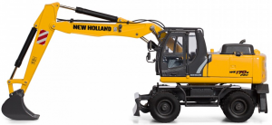 MOT13787 - Mobiele graafmachine NEW HOLLAND WE 170B PRO