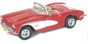 MMX73216ROUGE - CHEVROLET Corvette 1959 rood