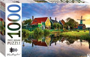 HIN0491 - Puzzel 1000 stukjes Zaandam in Nederland