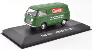NET0023 - FIAT 850 T 1975 QUERCETTI Italiaanse speelgoedreclamebus