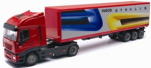NEW15613 - IVECO Stralis 4x2 rood met semi 3 assen IVECO