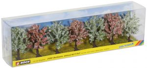 NOC25092 - Set van 7 bloeiende fruitbomen 8cm