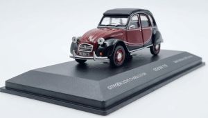 ODE179 - Citroën 2CV Charleston 1981, zwart en bordeauxrood
