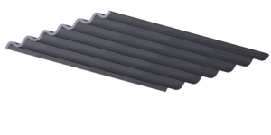 JUW23265 - Kavel van 30 antraciet bladen