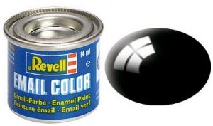 REV32107 - Glanzende Zwarte Emaille Verf 14ml