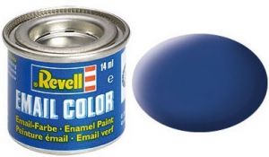 REV32156 - Mat blauwe emaille verf 14ml