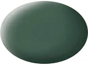 REV36139 - Mat donkergroene acrylverf pot 18 ml