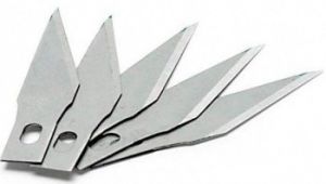 REV39062 - 5 reservemesjes voor scalpel REF REV39059