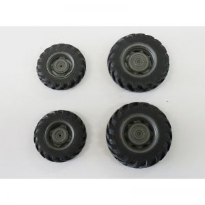 ART04239 - 4 tractorwielen - voor 38 mm - achter 49 mm