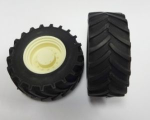 ART04271B - 2x Wit tractor voorwiel 47mm